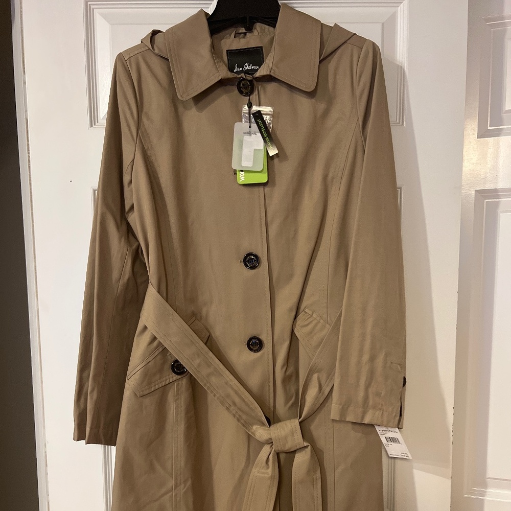NWT Trench Coat with Belt